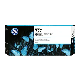 HP 727 300-ml Matte Black DesignJet Ink Cartridge, C1Q12A