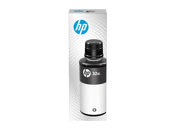 Ink Supplies, HP 32XL 135-ml Black Original Ink Bottle, 1VV24AN