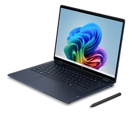 HP OmniBook X Flip 2-in-1 Laptop Next Gen AI 14, Windows 11 Home, 14", Touch screen, Intel® Core™ Ultra 7, 32GB RAM, 1TB SSD, 3K, Atmospheric blue, 2 year warranty