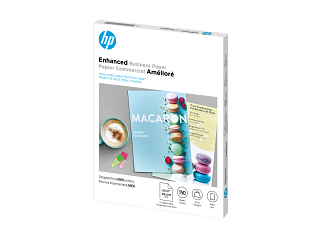 HP Enhanced Business Paper, Matte, 40 lb, 8.5 x 11 in. (216 x 279 mm), 150 sheets Q6543A - Img_Left_320_240