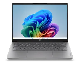 HP OmniBook 3 Laptop Next Gen AI 14, Windows 11 Home, 14", Snapdragon® X, 8GB RAM, 256GB SSD, 2K, Nouvelle silver