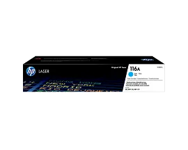 HP 116A Cyan Original Laser Toner Cartridge, W2061A