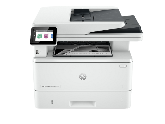 HP LJ Pro MFP 4101fdw Wireless Printer with Fax Certified Refurbished, AI-enabled