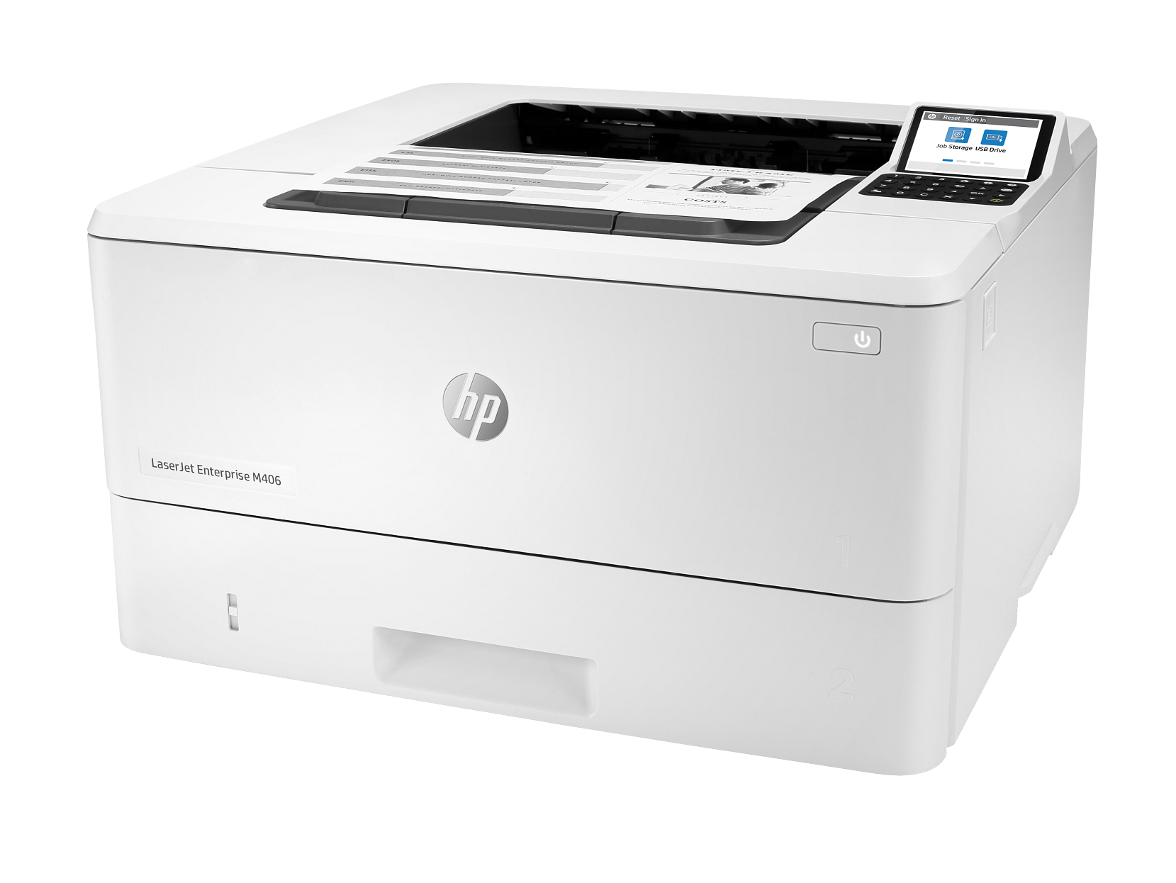Imprimante HP LaserJet Enterprise M406dn ENERGY STAR - Photo 3/10
