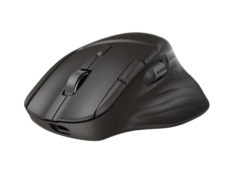 Quantum_HP_780M_785M_Ultra_Fast_Scrolling_Wireless_Mouse_Black7C_Catalog_TransparentBG_FrontLeft