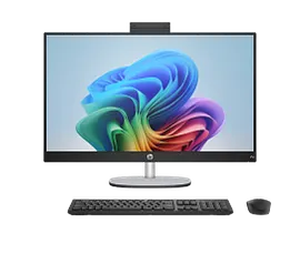 HP All-in-One Desktop Next Gen AI 27-ct2075m PC, Windows 11 Home, 27", AMD Ryzen™ AI 7, 16GB RAM, 512GB SSD, FHD, Jet black