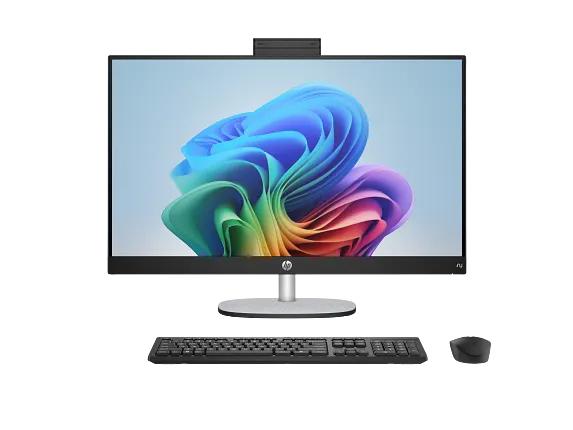 HP All-in-One Desktop AI 27-cr2075t PC, Windows 11 Home, 27", Touch screen, Intel® Core™ Ultra 7, 16GB RAM, 1TB SSD, FHD, Jet black