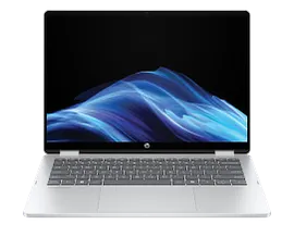 HP OmniBook 5 Flip 14, Windows 11 Home, 14", Touch screen, Intel® Core™ 5, 8GB RAM, 256GB SSD, 2K, Glacier silver