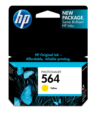 HP 564 Yellow Original Ink Cartridge