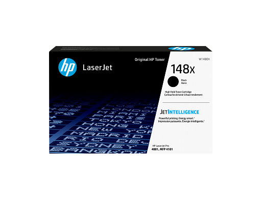HP 148X Black Original LaserJet Toner Cartridge, W1480X