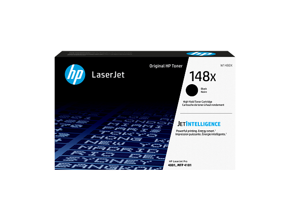HP 148X Black Original LaserJet Toner Cartridge, W1480X