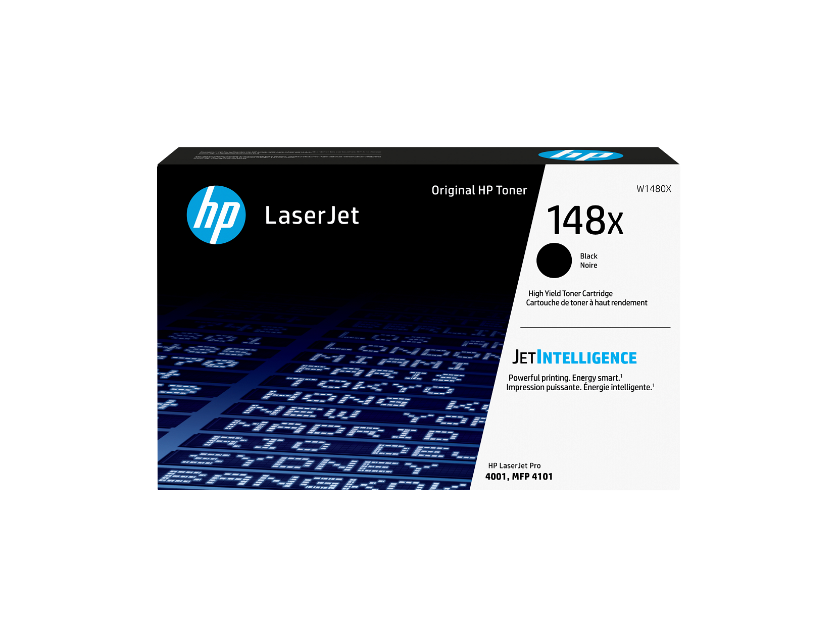 HP 148X High Yield Black Original LaserJet Toner Cartridge, ~9,500 pages, W1480X - Afbeelding 1 van 9