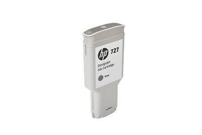 HP 727 300-ml Gray DesignJet Ink Cartridge