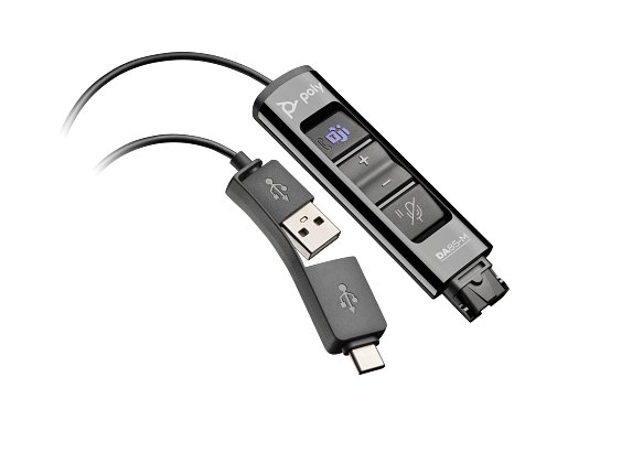 Adaptateur USB vers QD Poly DA85-M compatible TAA