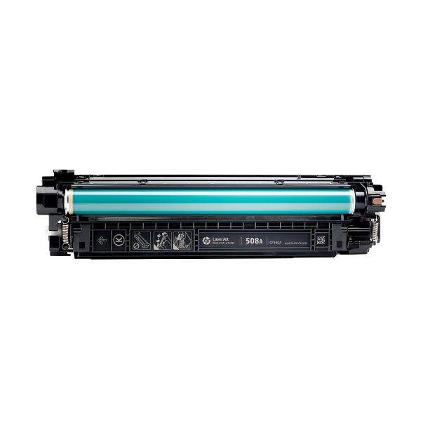 HP Original Black LaserJet Toner Cartridge, center view