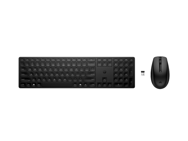 HP 650 Wireless Keyboard and Mouse Combo_Product__Product Only_Center facing