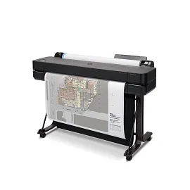 HP DesignJet T630 Large Format 36" Plotter Printer – Fast, Precise CAD & Poster Printer with Auto Sheet Feeder, Media Bin & Stand