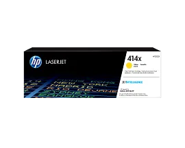 HP 414X High Yield Yellow Original LaserJet Toner Cartridge, W2022X