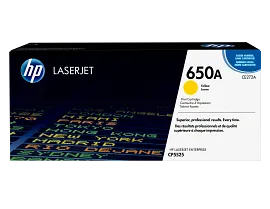 HP® 650A Magenta LaserJet Toner Cartridge (CE273A)