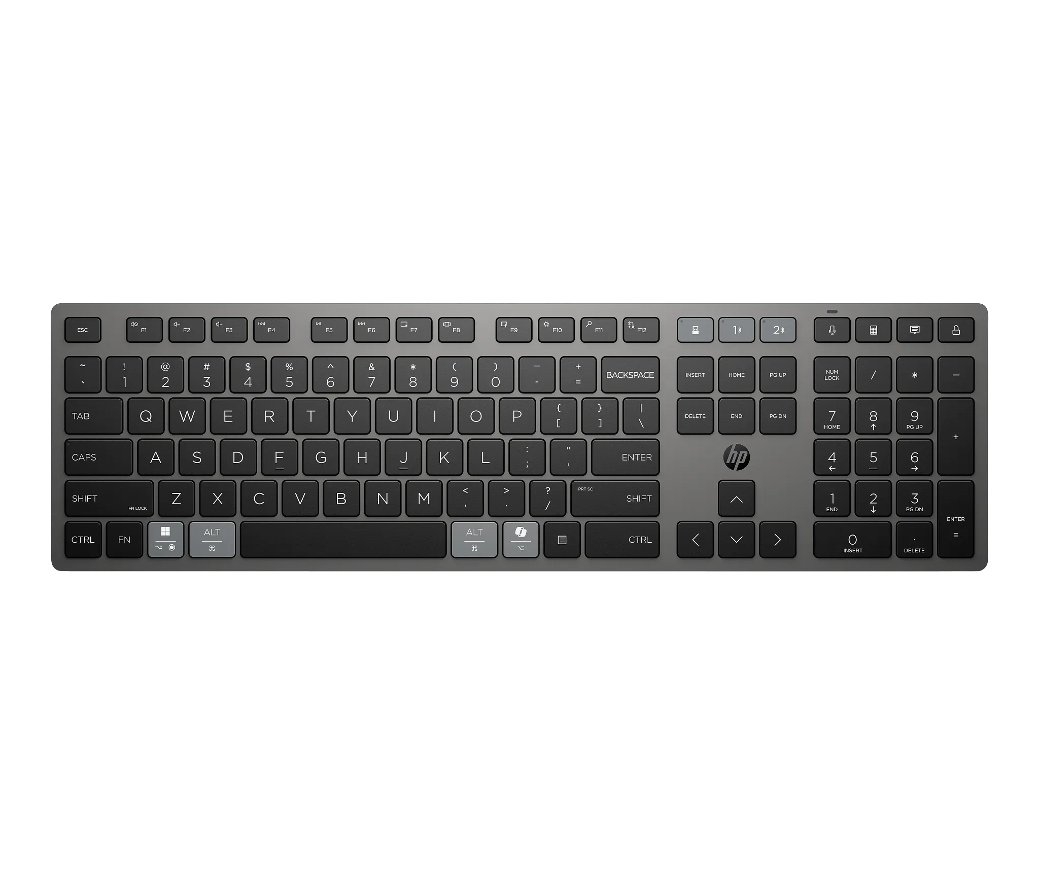 HP 725 Multi-Device Rechargeable Wireless Keyboard