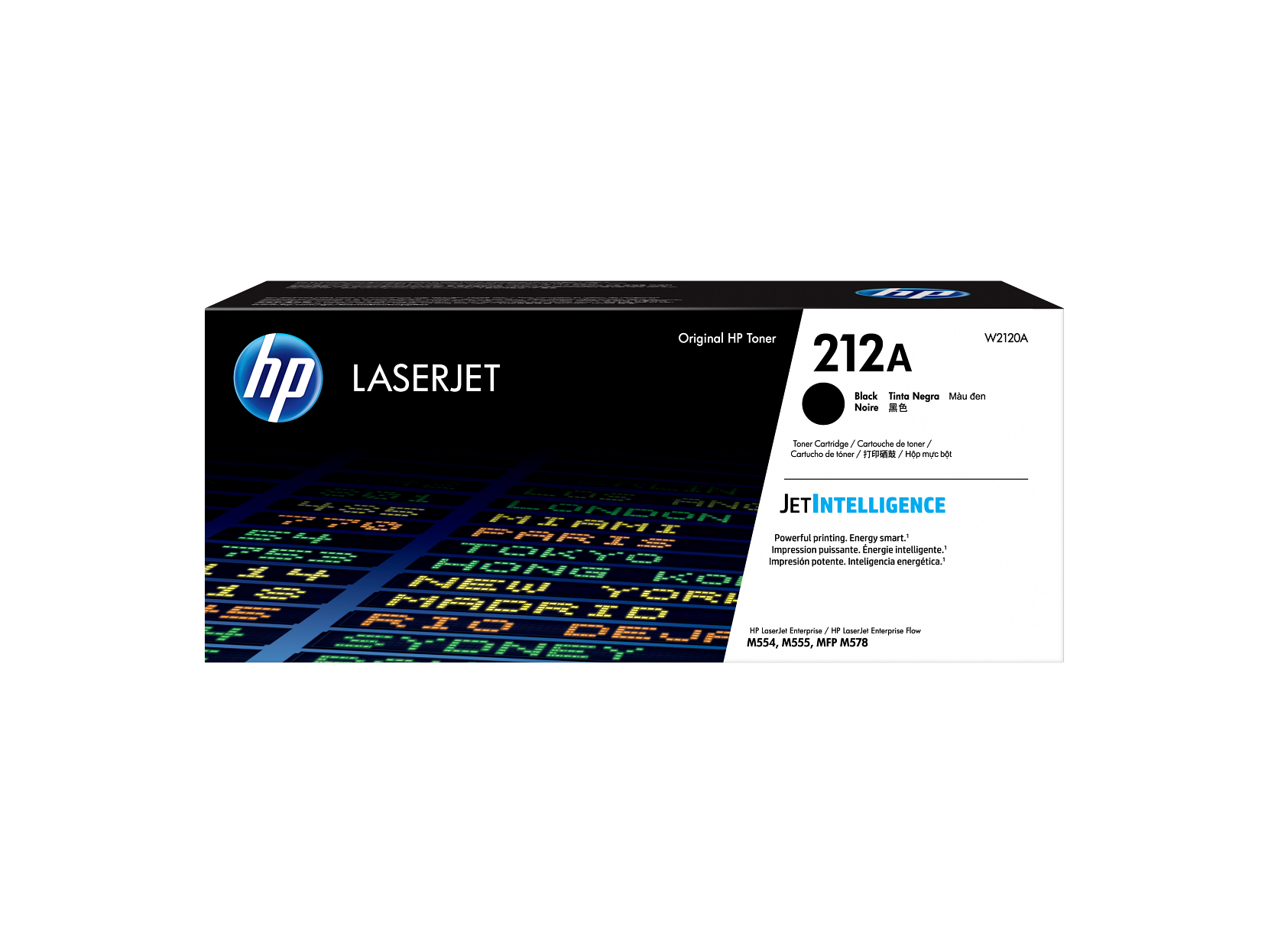 HP 212A Black Original LaserJet Toner Cartridge, ~5,500 pages, W2120A - Afbeelding 1 van 8