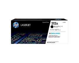 HP 212A Black Original LaserJet Toner Cartridge, W2120A