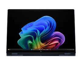 HP OmniBook X Flip 2-in-1 Laptop Next Gen AI 16, Windows 11 Home, 16", Touch screen, AMD Ryzen™ AI 9, 32GB RAM, 2TB SSD, 3K, Atmospheric blue, 2 year warranty