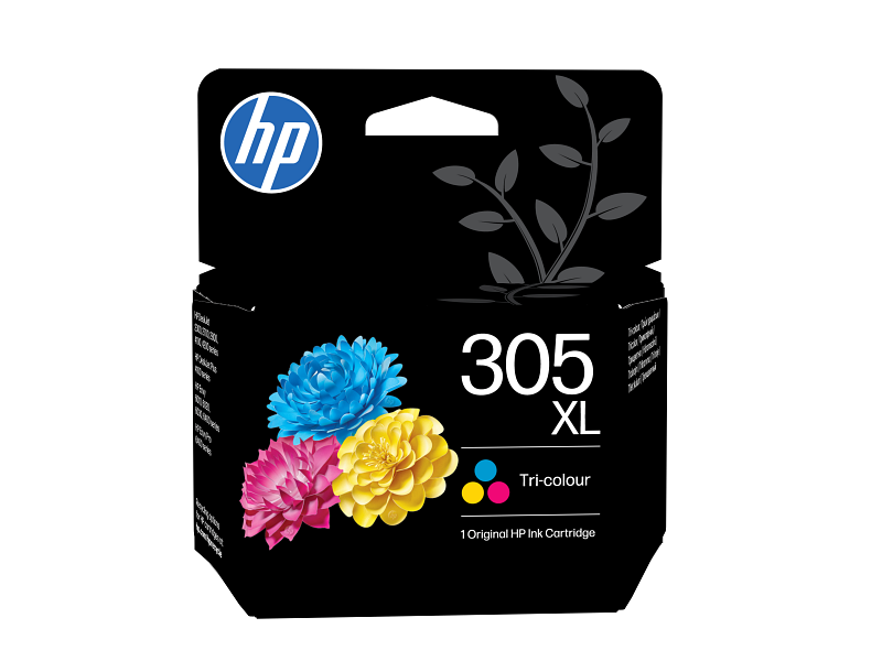 HP 305XL High Yield Tri-color Original Ink Cartridge | HP® Middle East