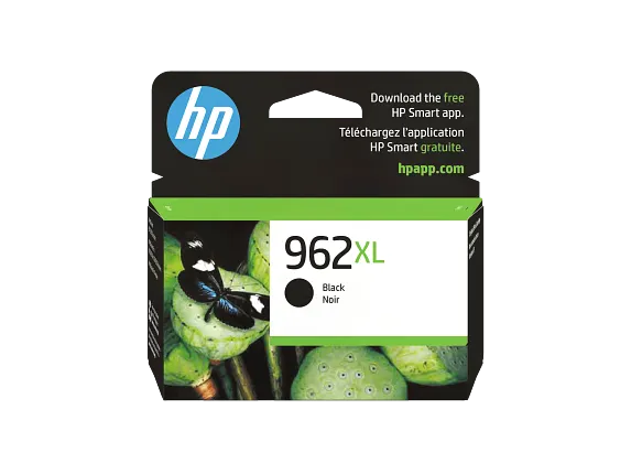 Ink Supplies, HP 962XL High Yield Black Original Ink Cartridge, 3JA03AN#140