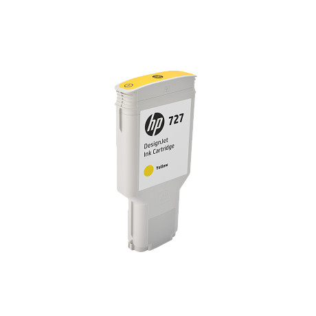 HP 727 sárga tintapatron eredeti F9J78A T920 T930 T1500 T1530 T2500 T2530 300 ml