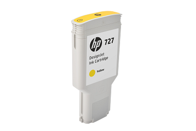 HP 727 300-ml Yellow DesignJet Ink Cartridge