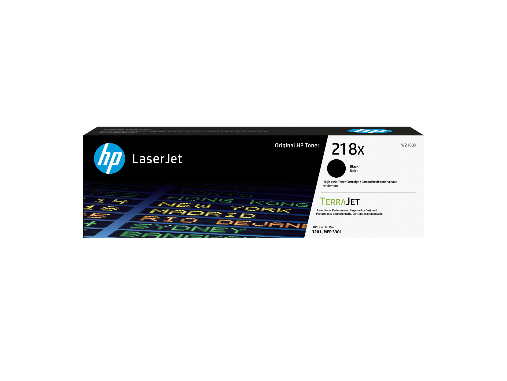 HP 218X High Yield Black Original LaserJet Toner Cartridge, ~3,200 pages black, - Picture 1 of 4