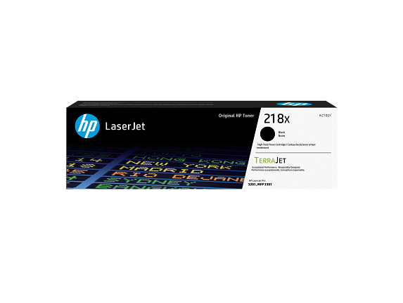 HP 218X High Yield Black Original LaserJet Toner Cartridge, W2180X