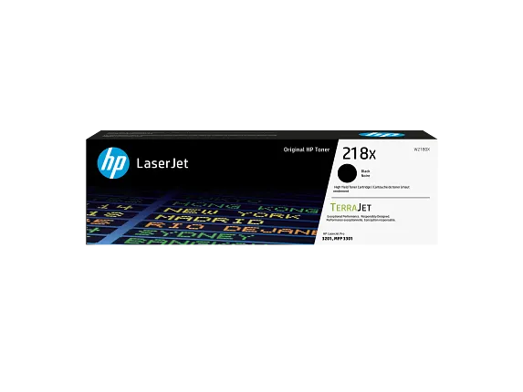 HP Laser Toner Cartridges and Kits, HP 218X High Yield Black Original LaserJet Toner Cartridge, W2180X
