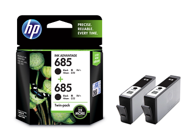 HP 685 Yellow Original Ink Advantage Cartridge