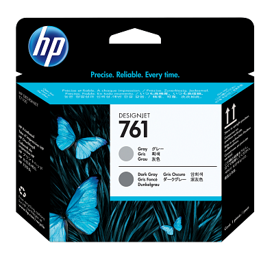 HP 761 Gray/Dark Gray DesignJet Printhead