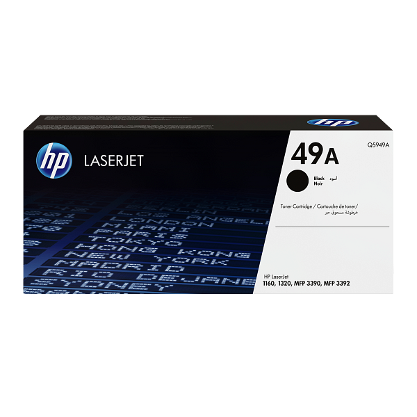 HP 49A Black Toner Cartridge Q5949A Q5949-00906d v EMEA