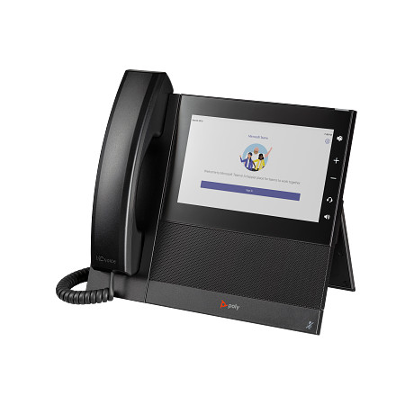 HP 82Z84AA Poly CCX 600 üzleti médiatelefon Microsoft Teams- és PoE-támogatással