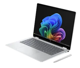 HP OmniBook X Flip 14 inch 2-in-1 Laptop Next Gen AI PC + HP 2 Year Pickup and Return w/ADP