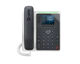 Poly Edge E220 IP Phone and PoE-enabled