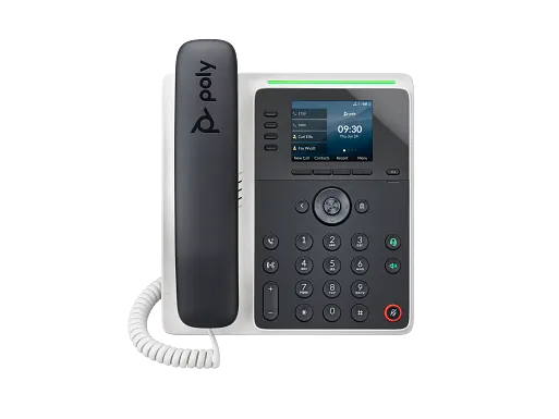 HP Poly Edge E350 IP Phone、電源付き PoE 対応 Poly Edge E350 IP Phone