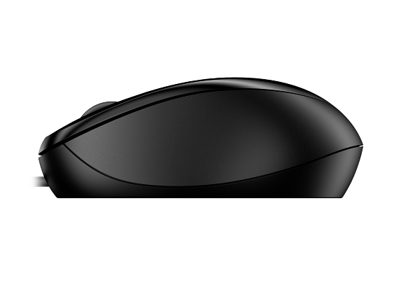 18C2 - HP Wired Mouse 1000 Jet Black