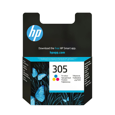 HP 305 3YM60AE színes tintapatron eredeti DJ 2320 2710 2720 2721 2723 2810 2820 4120 4122 4130 Envy 6020 6420 nyomtatóhoz (100 old.)