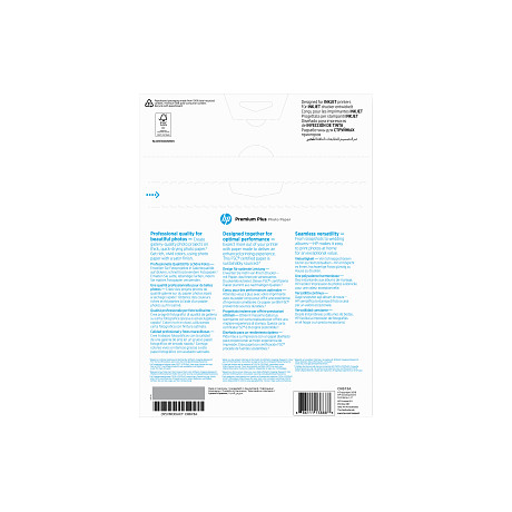 HP CR673A Premium Plus félfényes fotópapír 299gr - 20 lap/A4/210 x 297 mm
