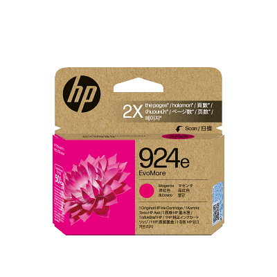 HP 924e EvoMore Magenta Original Ink Cartridge