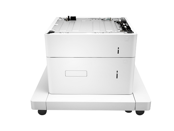 HP LaserJet 1x550/2000 feuilles, bac d’alimentation HCT et support.