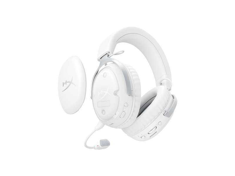 HyperX Cloud III S - Wireless Gaming Headset (White) | HP® Nigeria