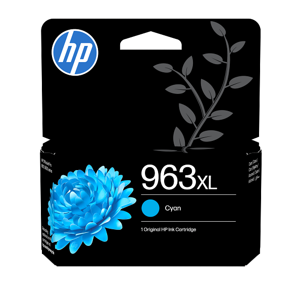 HP 963XL Cyan EMEA Ink Cartridge 3JA27AE #LS1
