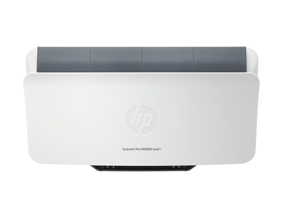 HP ScanJet Pro N4000 snw1 Sheet-feed Scanner - Top view closed