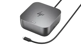 HP Thunderbolt 4 100W G6 Dock, HP 65W USB-C LC Power Adapter + HP 430 Multi-Device Wireless Mouse Bundle